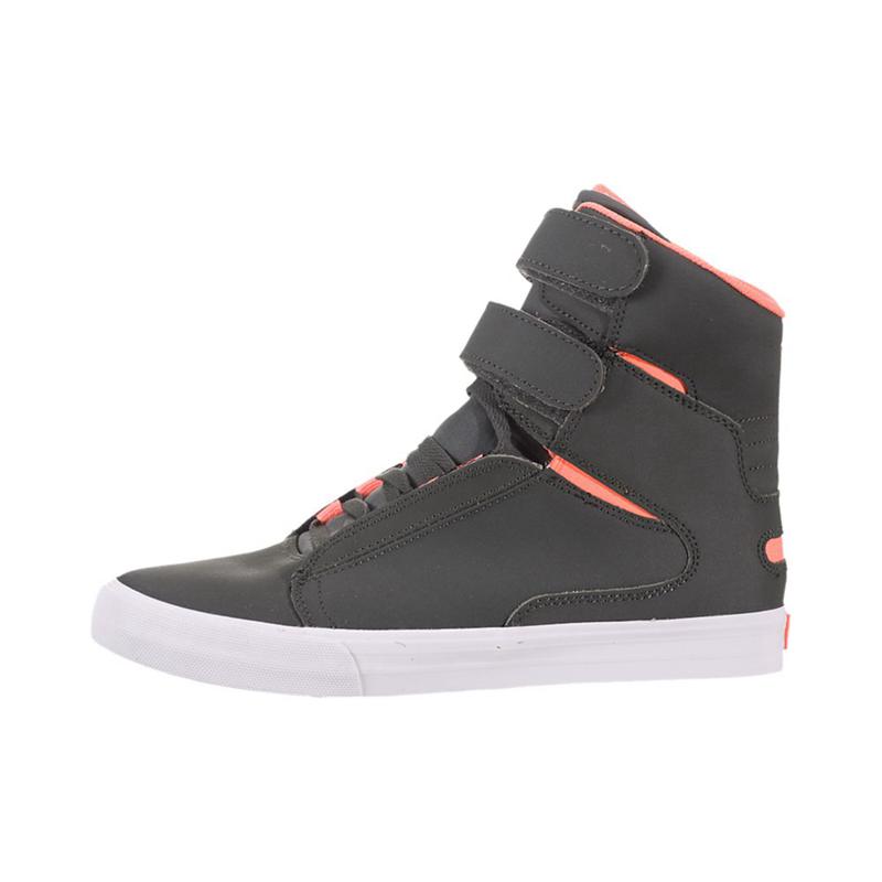 Supra SOCIETY Sneaker High Damen Grau Deutschland CJBAZ1679